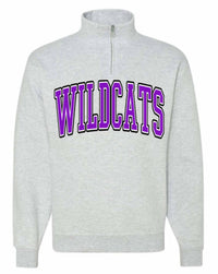 WILDCATS Quarter Zip Pullover PREORDER