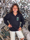 YOUTH Varsity W Quarter Zip Pullover PREORDER