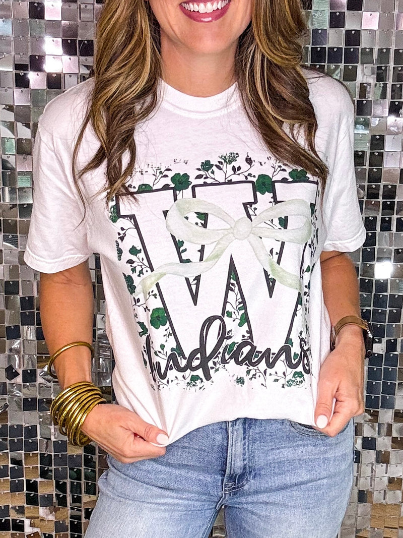 YOUTH W Floral Bow T-Shirt PREORDER