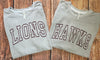 Hawks Elbow Patch Pullover