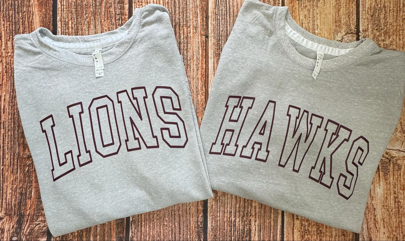 Hawks Elbow Patch Pullover