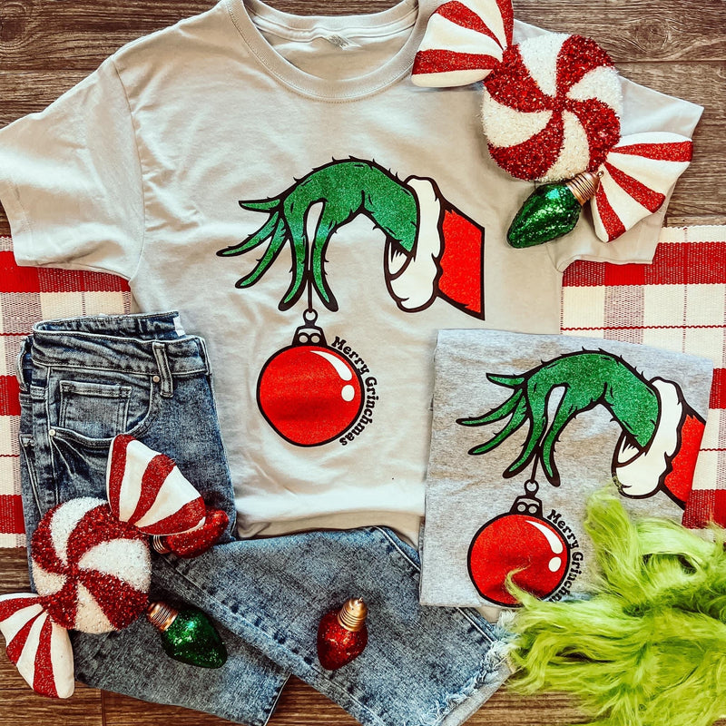 Glitter Grinchmas T-Shirt
