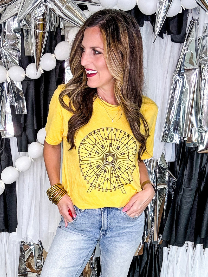 Texas Star Bella Canvas Tee