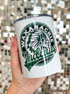Waxahachie Indians Vintage Mascot 10oz Tumbler