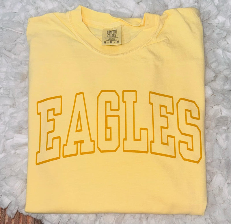 Eagles Short Sleeve T-Shirt YELLOW