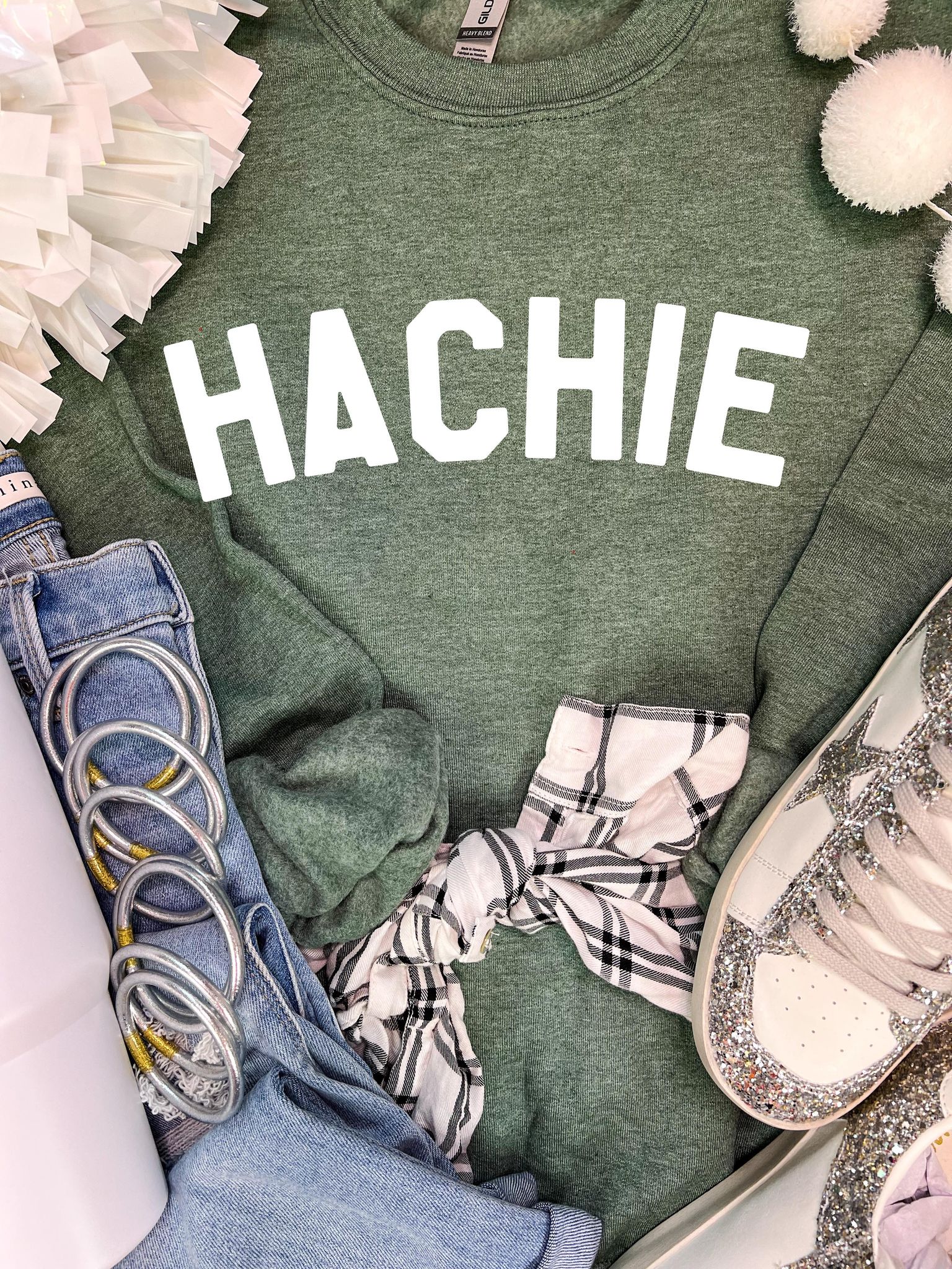 Hachie Sweatshirt in Green