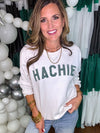 Hachie Sweatshirt in White PREORDER