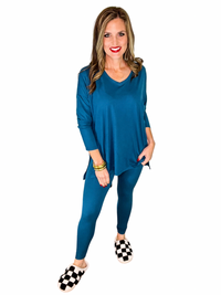 Brushed Microfiber Loungewear Set DEAL