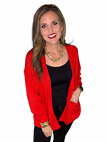 Open Front Cardigan Sweater