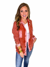 COTTON WAFFLE ACID WASH SHACKET