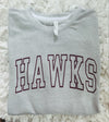 Hawks Elbow Patch Pullover