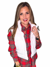 Cropped Puffer Vest