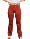 Judy Blue Terracotta Mid Rise Slim Bootcut Jeans