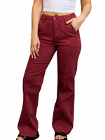 Judy Blue High Waist Front Seam Straight Fit Jeans