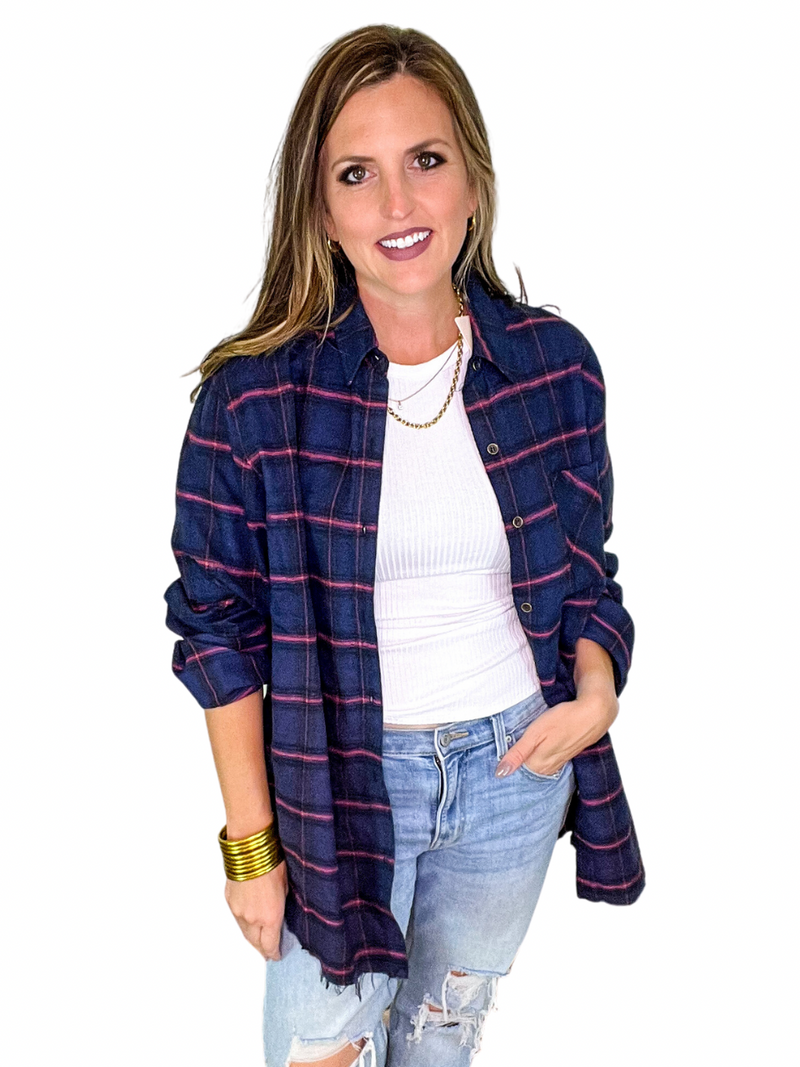 Vintage Plaid Faded Shirt