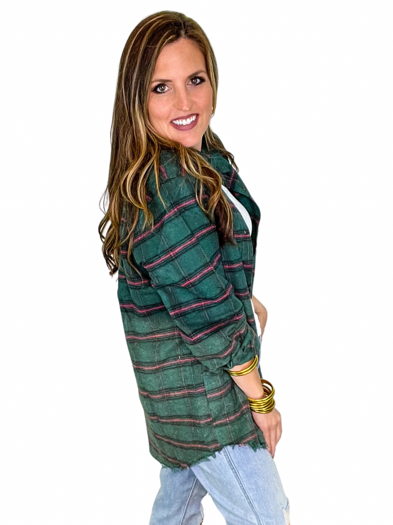 Vintage Plaid Faded Shirt