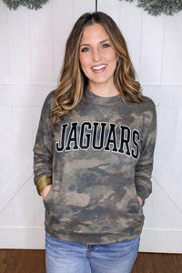 Jaguars Camo Pullover with Pockets PREORDER