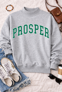 PROSPER Mock Neck Pullover in Ash Gray PREORDER