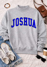 JOSHUA Mock Neck Pullover in Ash Gray PREORDER
