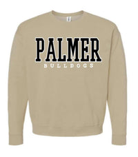 Gold Palmer Bulldogs Sweatshirt PREORDER