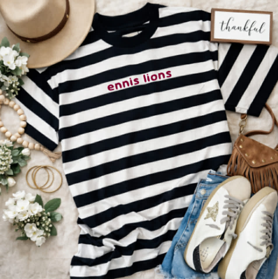 ENNIS Striped Spirit Tee PREORDER