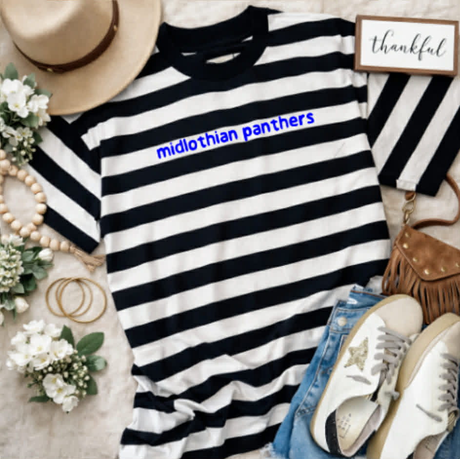 MIDLO Striped Spirit Tee PREORDER