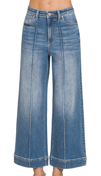 Zenana High Rise Wide Leg Jeans
