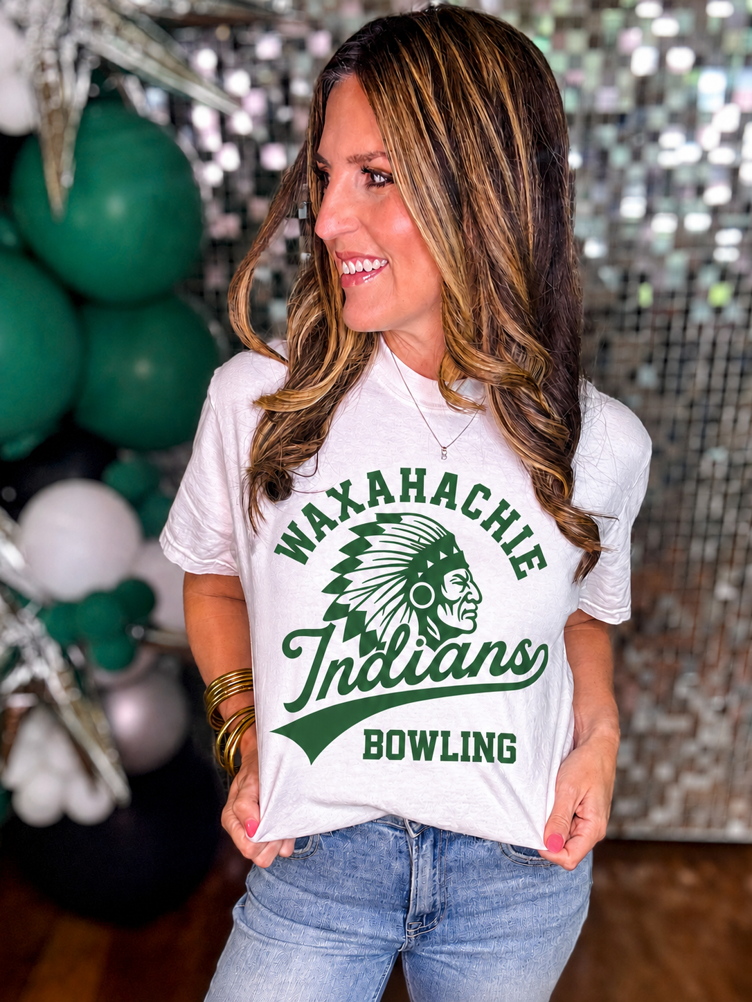 Waxahachie Indians Bowling Comfort Colors T-Shirt