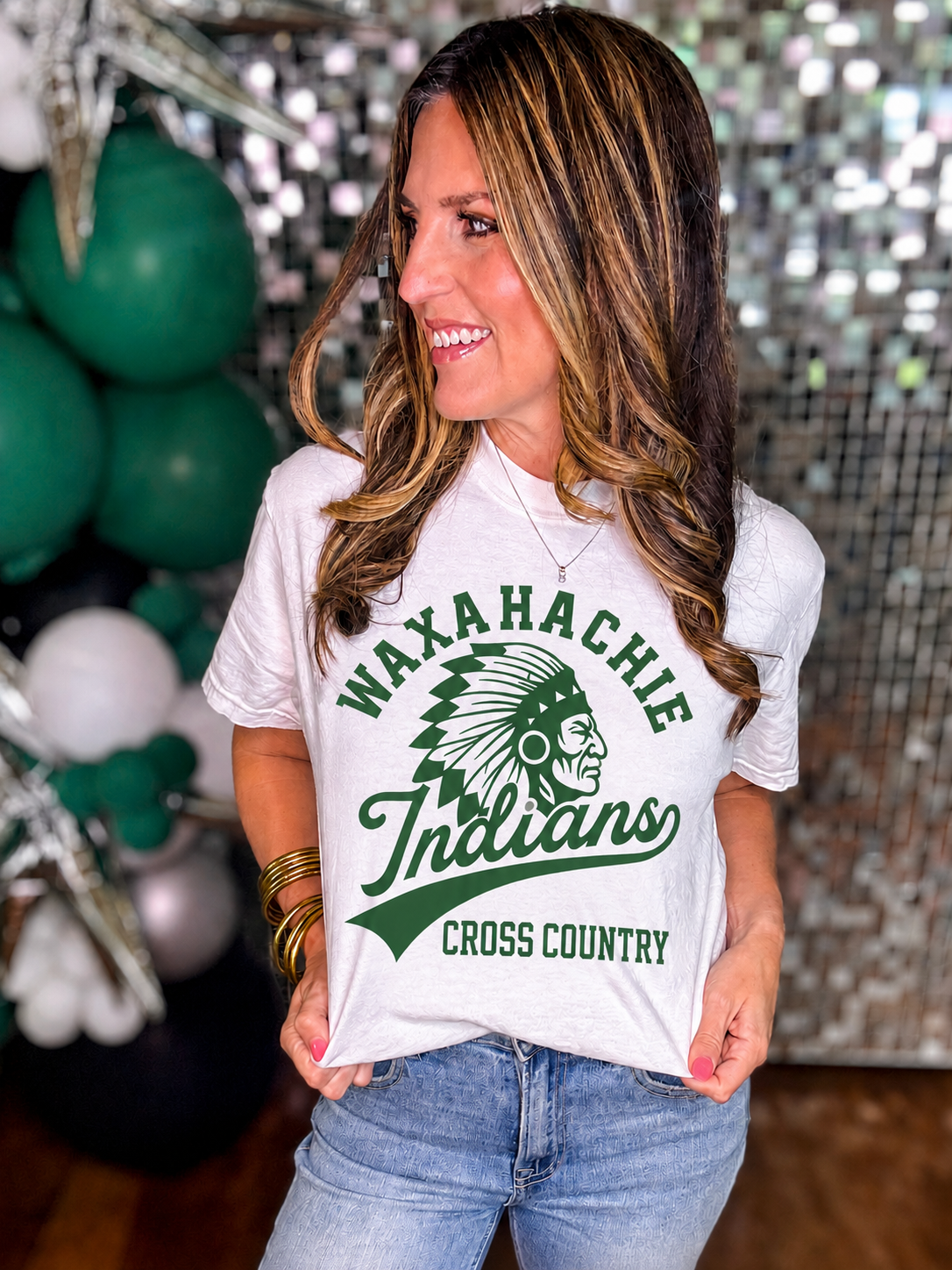 Waxahachie Indians Cross Country Comfort Colors T-Shirt