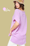 V-Neck Gauze Top