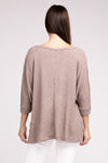 3/4 Length Textured Top