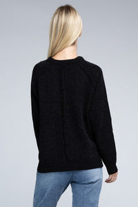 Raglan Chenille Sweater
