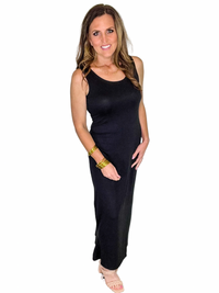 Sleeveless Scoop Neck Maxi Dress