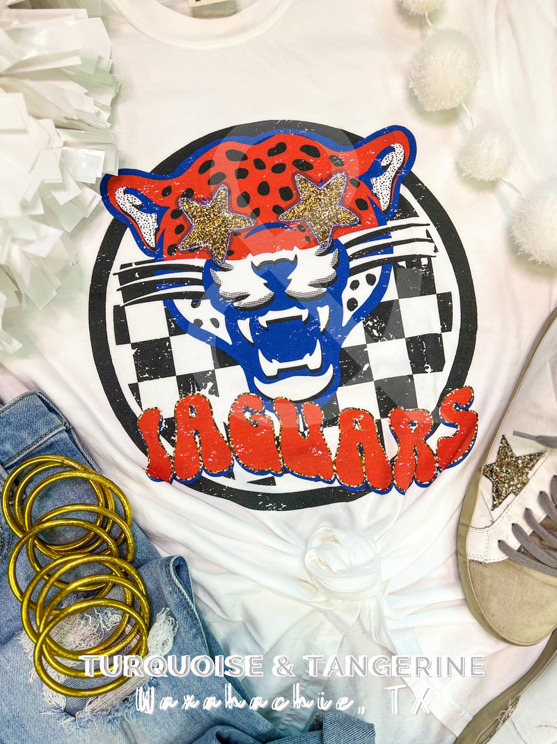 Jaguars Mascot Short Sleeve T-Shirt