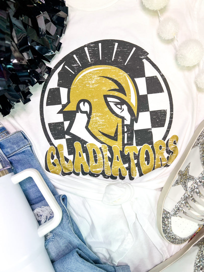 Gladiators Mascot Short Sleeve T-Shirt