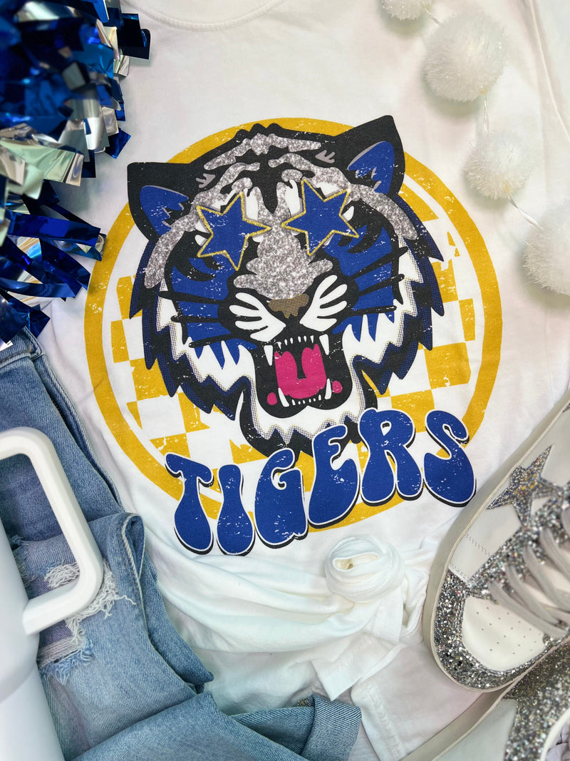 Tigers Mascot Short Sleeve T-Shirt