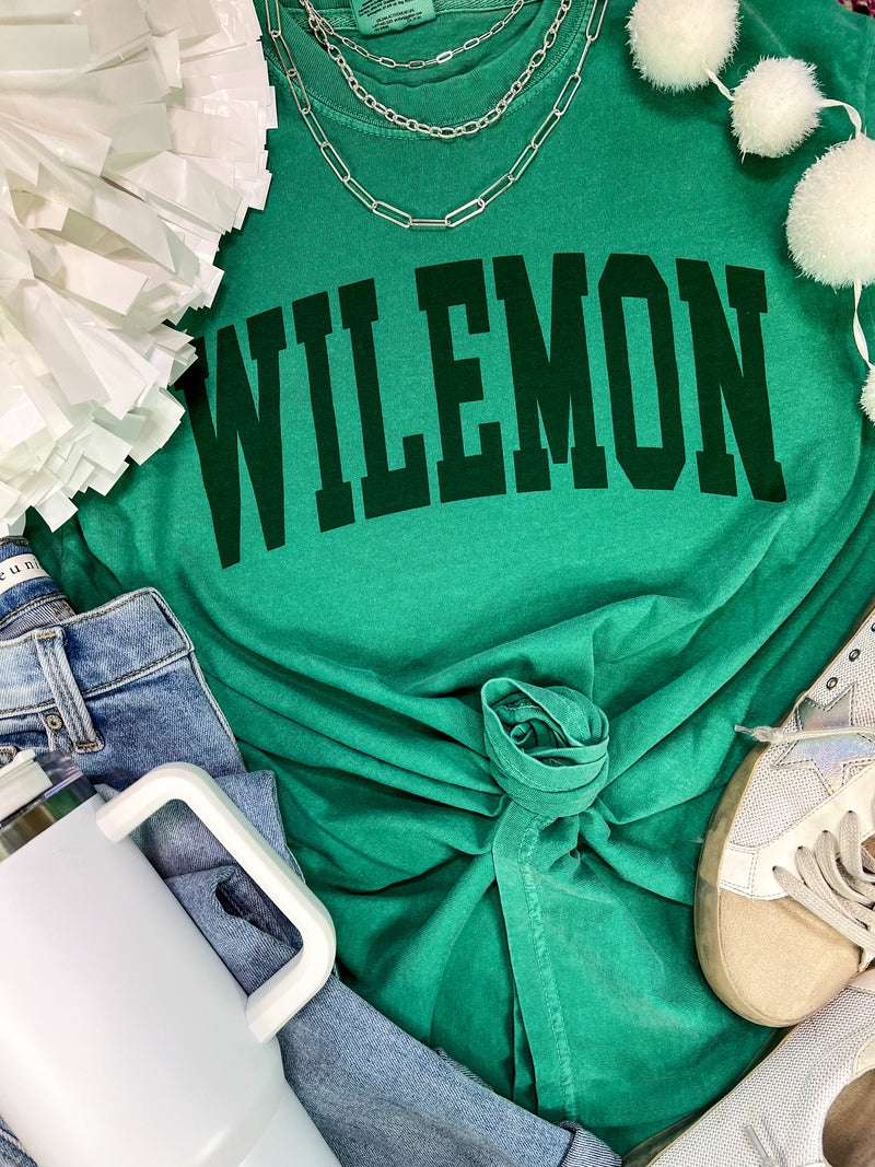 Wilemon Comfort Colors Short Sleeve T-Shirt in Green