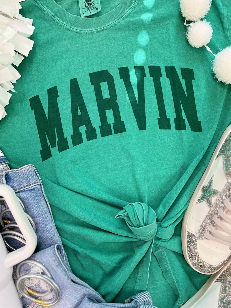 Marvin Comfort Colors Short Sleeve T-Shirt in Green