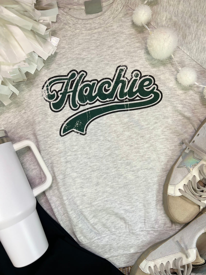 Hachie French Terry Side Slit Top
