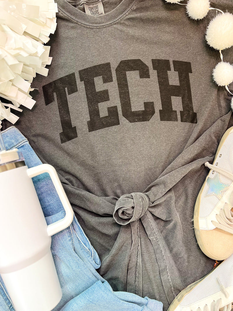 Tech Comfort Colors T-Shirt in Black