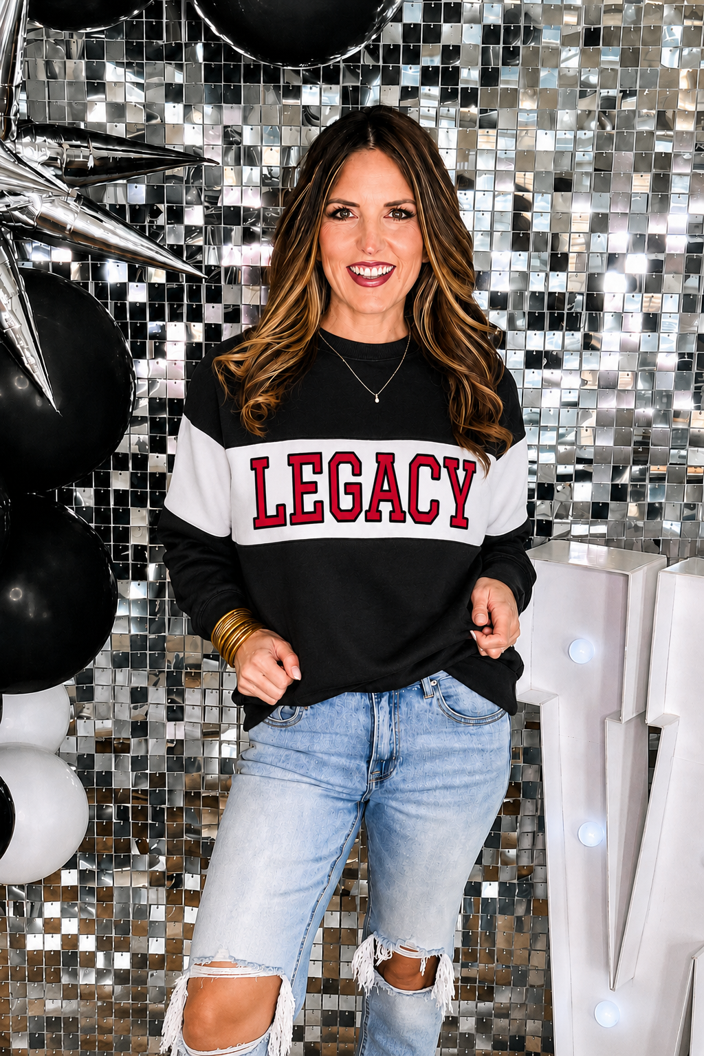 Legacy Striped Pullover PREORDER