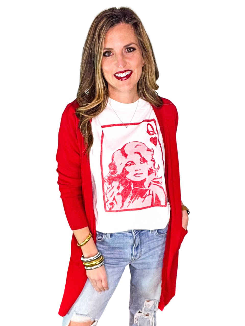 Queen of Hearts Comfort Colors T-shirt