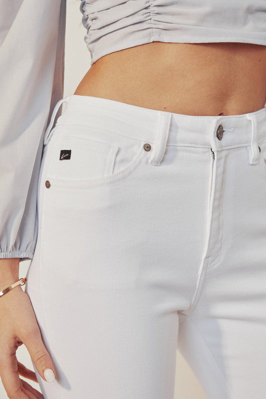 High Rise Ankle Skinny Jeans