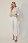 High Rise Ankle Skinny Jeans