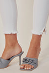 High Rise Ankle Skinny Jeans