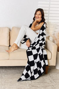 Checkered Throw Blanket