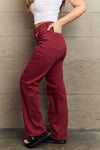 Judy Blue High Waist Front Seam Straight Fit Jeans