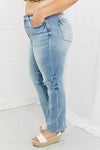 Judy Blue Distressed Straight Leg Jeans
