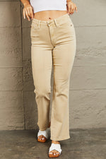 Judy Blue Mid Rise Garment Dyed Bootcut Jeans