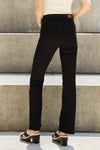 Judy Blue High Waist Button Fly Bootcut Jeans in Black